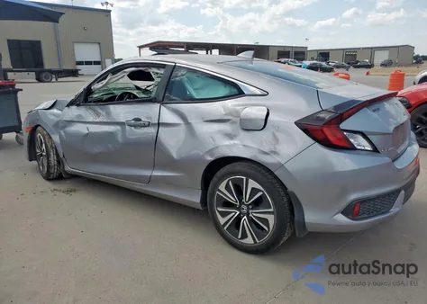 2018 Honda Civic Ex from USA, damaged, VIN 2HGFC3B39JH354916